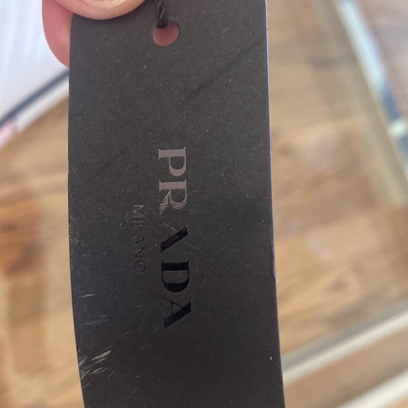 Prada High tops. New size 40 1/2. No box. - Picture 8 of 9